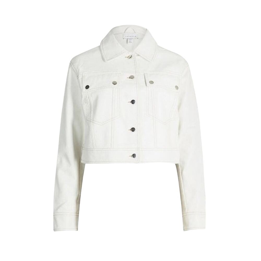Topshop Western Jacket – Faux Leather Modern Boho‎ Chic Size US 8